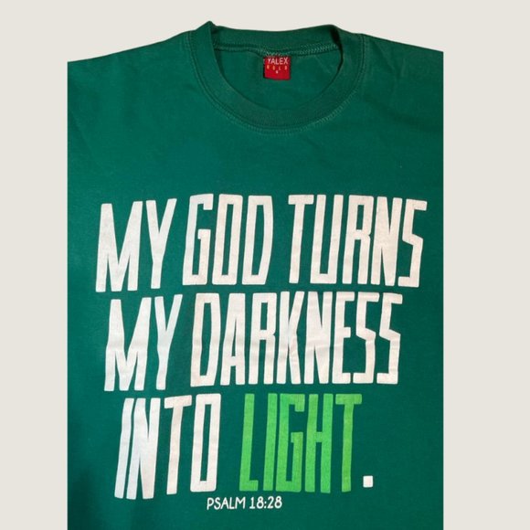 Yalex Unisex with Bible Verse T-shirt size Small - Picture 2 of 4